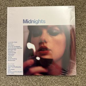 Taylor Swift Midnights 3am edition clear vinyl record new sealed